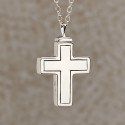 Plain Cross Pendant Urn