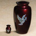 Luminescent Series Urns - Dove Keepsake 2.8 Cu. In.