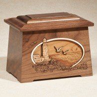 Safe Passage Adult Inlay Cremation Urn 200 Cu In