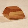 Woodsculpt  Unique Cherry Wood Keepsake Urn 12 Cu In