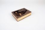 Dimensional Wood Art Seascape Small Keepsake Urn 1 Cu In