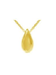 14 K Gold Tear Drop Pendant Keepsake Urn