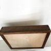 Memorial Wood Wall Mounted Cremation Urn 237 Cu In