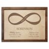 Infinity Symbol Companion Wall Mounted Cremation Urns 430 Cu In