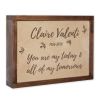 Memorial Wood Wall Mounted Cremation Urn 237 Cu In