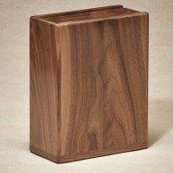 Walnut Scattering Urn 200 Cu In