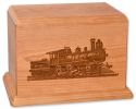 Laser Carved Train Locomotive Design 2 Sizes