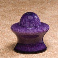 Amphora Keepsake Urn Blue 15 Cu In (Choice of 3 colors: Violet)